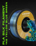 Load image into Gallery viewer, PLA Silk Tricolour 3D Filament - Yellow | Blue | Green