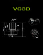 Load image into Gallery viewer, Hardened Steel Nozzle For E3D V6 Nozzle