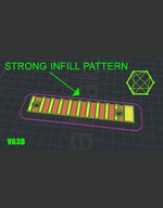 Load image into Gallery viewer, Picatinny Rail For WELLS M4 CQB Gel Blaster