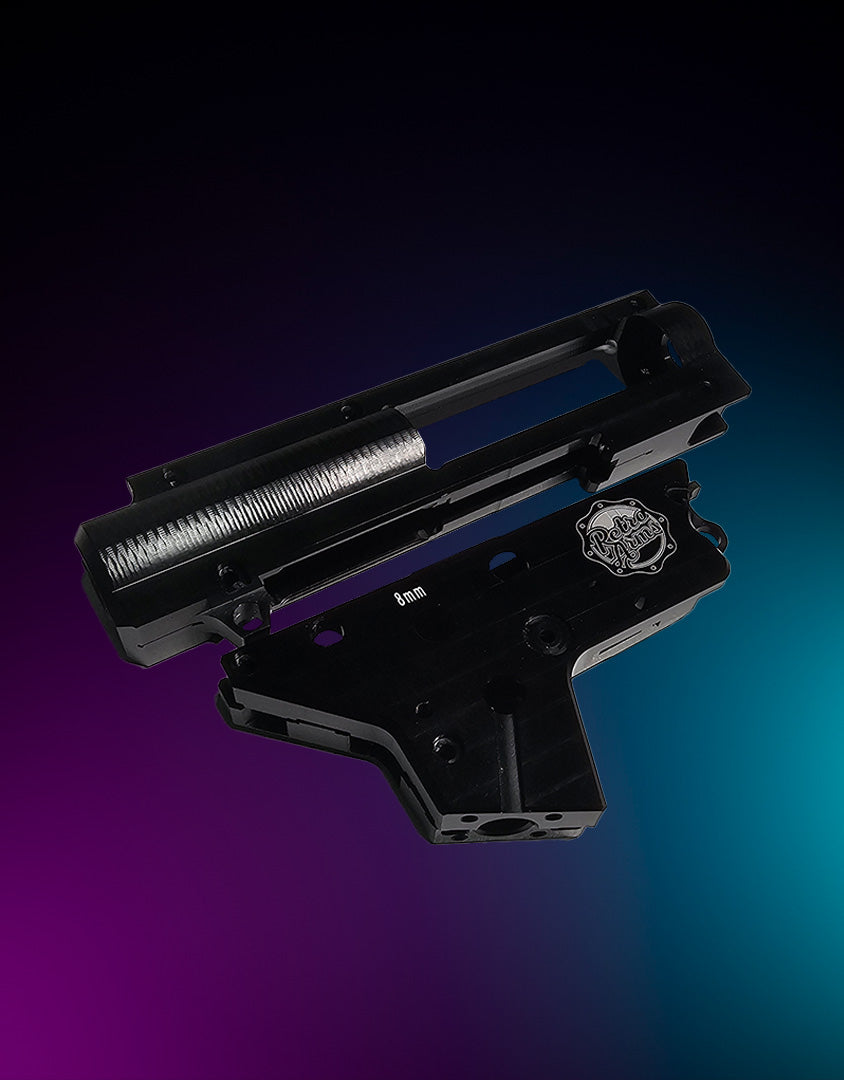 Gel Blaster Gearbox RetroArms Split Gearbox Stock in