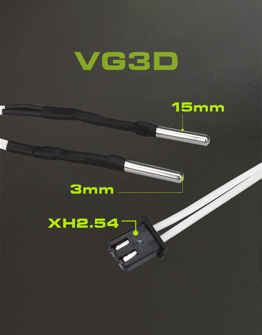 New Cartridge Thermistor HT-NTC100K Temperature Sensor