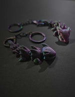 Load image into Gallery viewer, 3D Printed Mini Dragons - Keyrings
