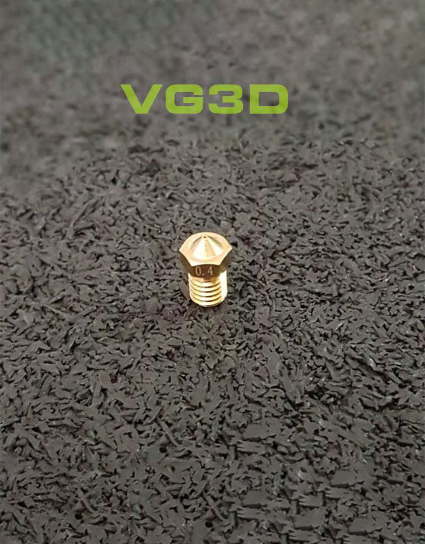 Brass Nozzle For E3D V6 Nozzle - 5pcs